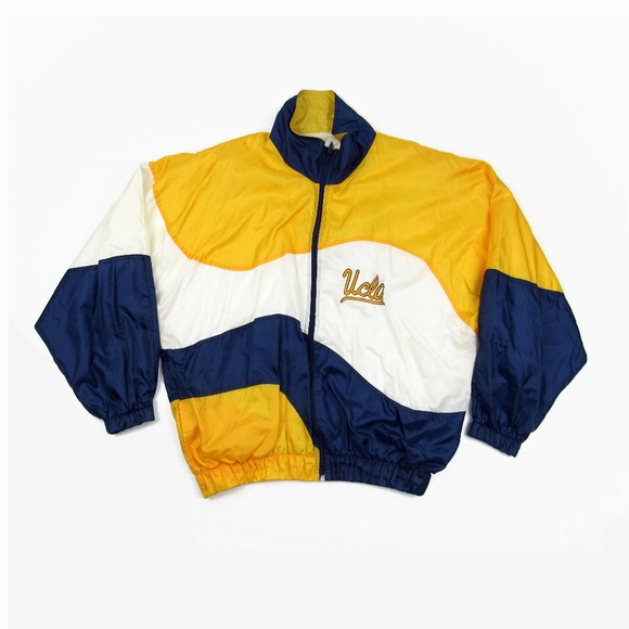 Vintage Ucla Mens Xl Jacket Windbreaker 